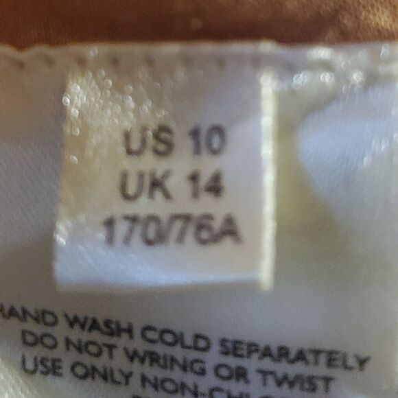 Anthropologie Meghan Embroidered Pocketed Wrap Mini Skirt US Size 10 Boho Indie - Picture 16 of 16